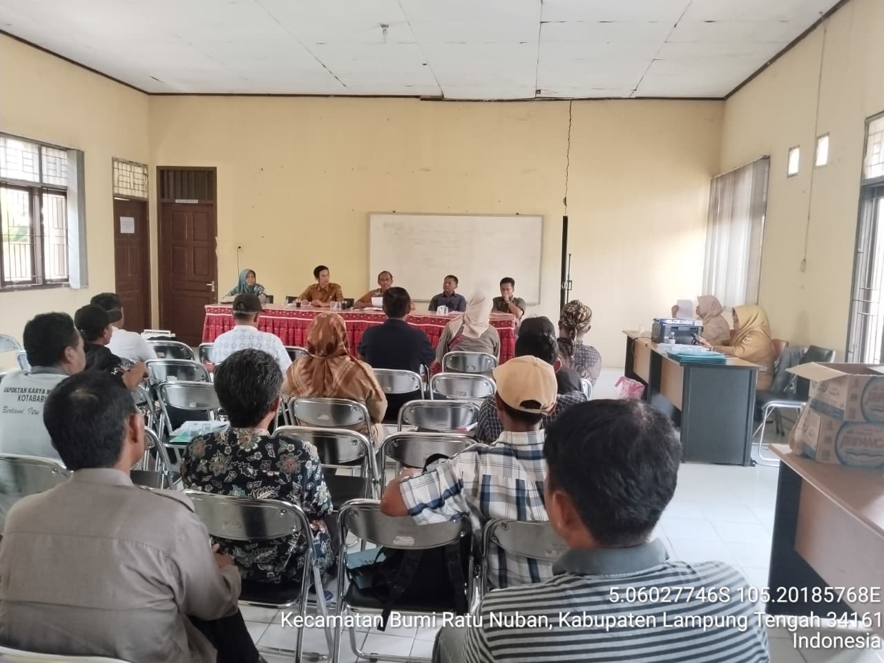 Pertemuan koordinator penyuluh kecamatan se Kabupaten Lampung Tengah